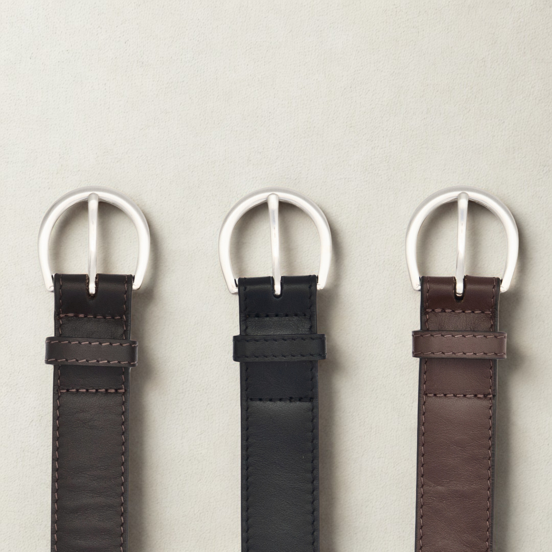 Classic Belt - Dark Brown Leather