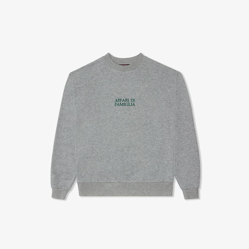 Family Business Sweatshirt - Heather Grey