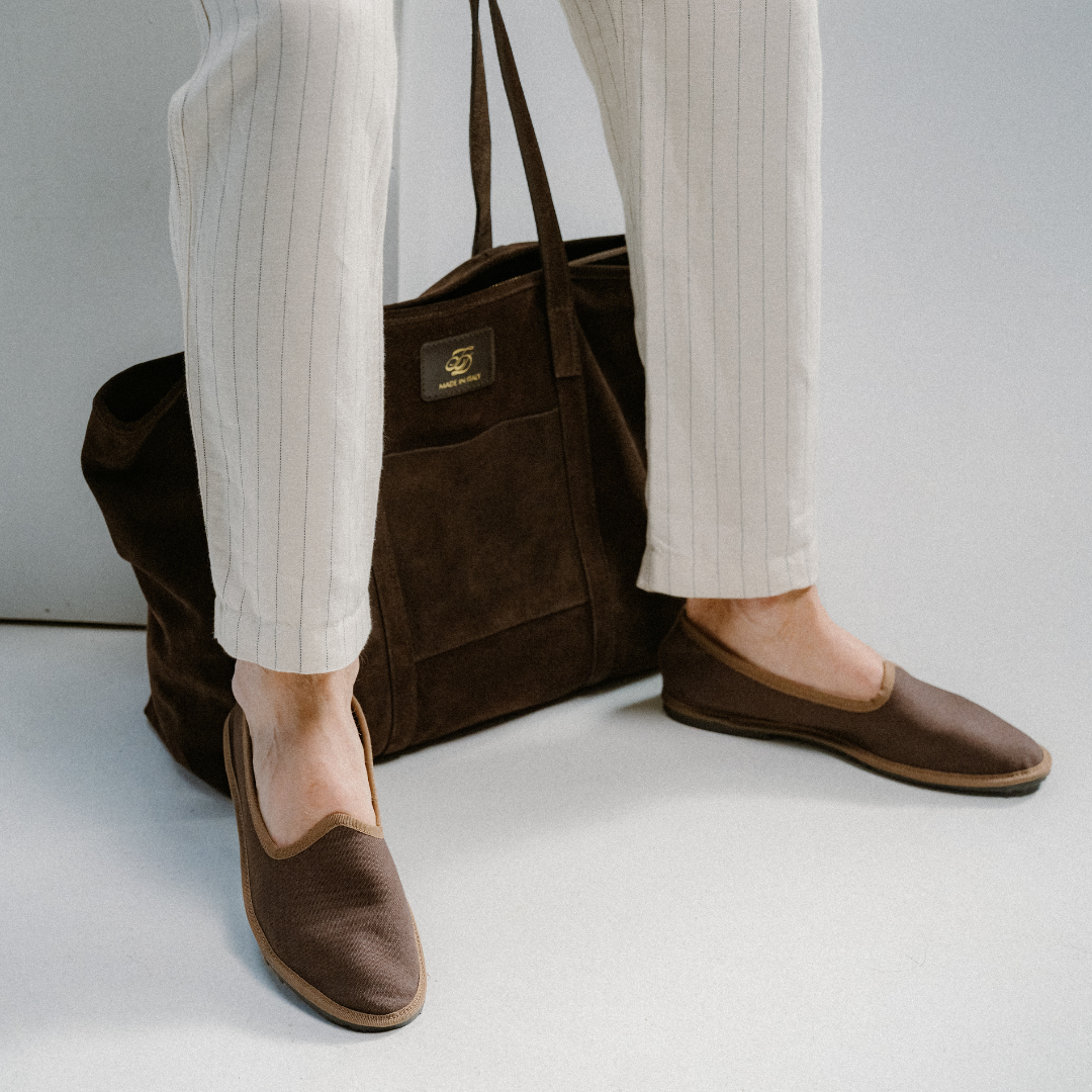Men's Friulane - Chocolate Canvas