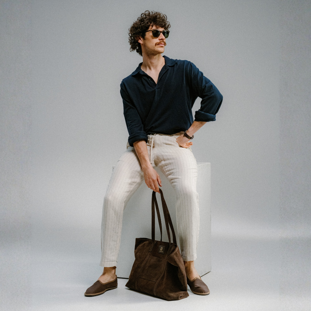 Men's Friulane - Chocolate Canvas