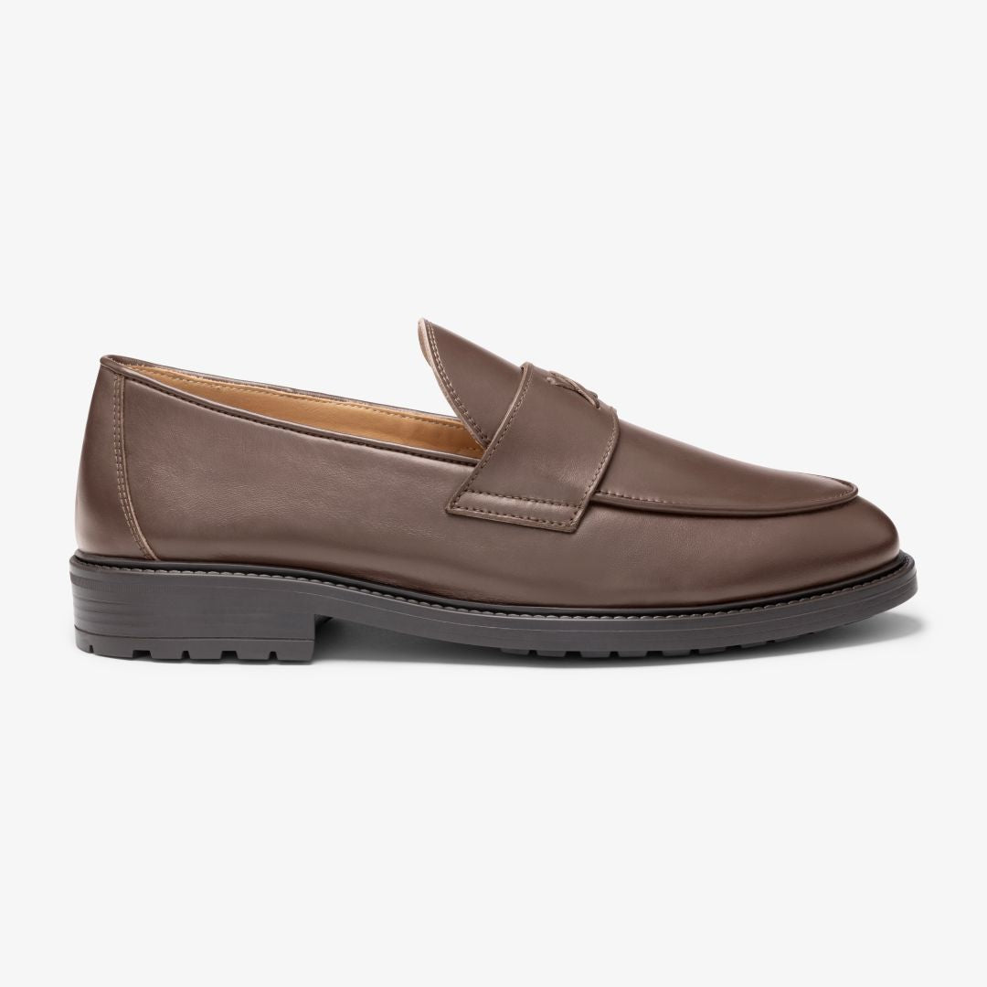 Men's Brown Leather Lug Centesimo