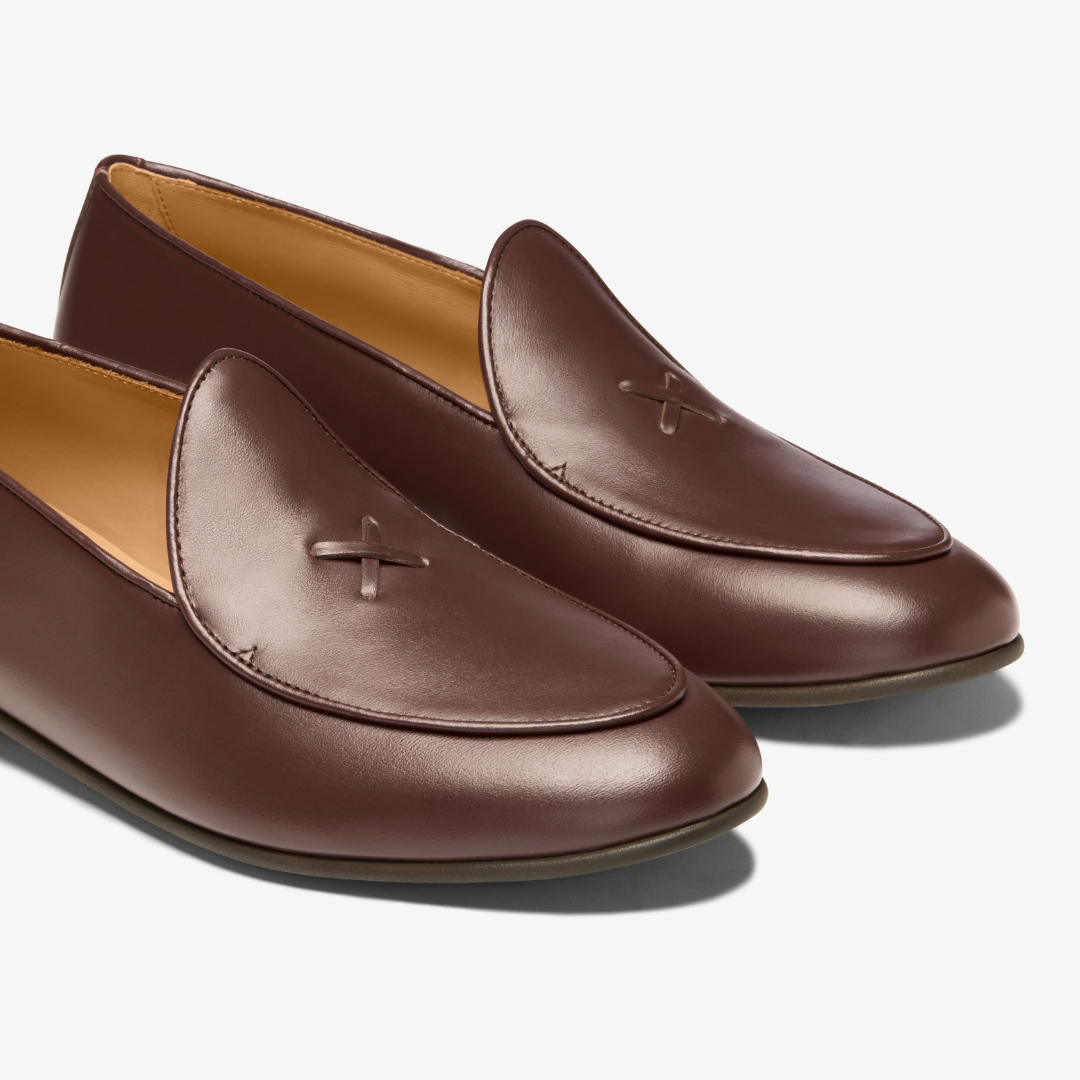 Men's Brown Leather Milano Loafer