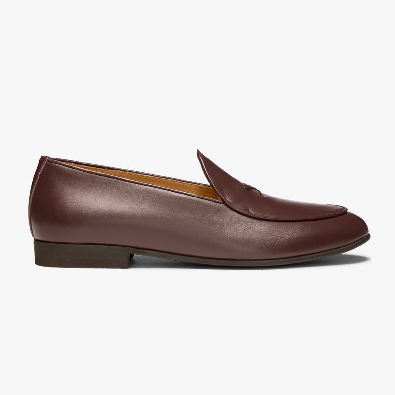Men's Brown Leather Milano Loafer