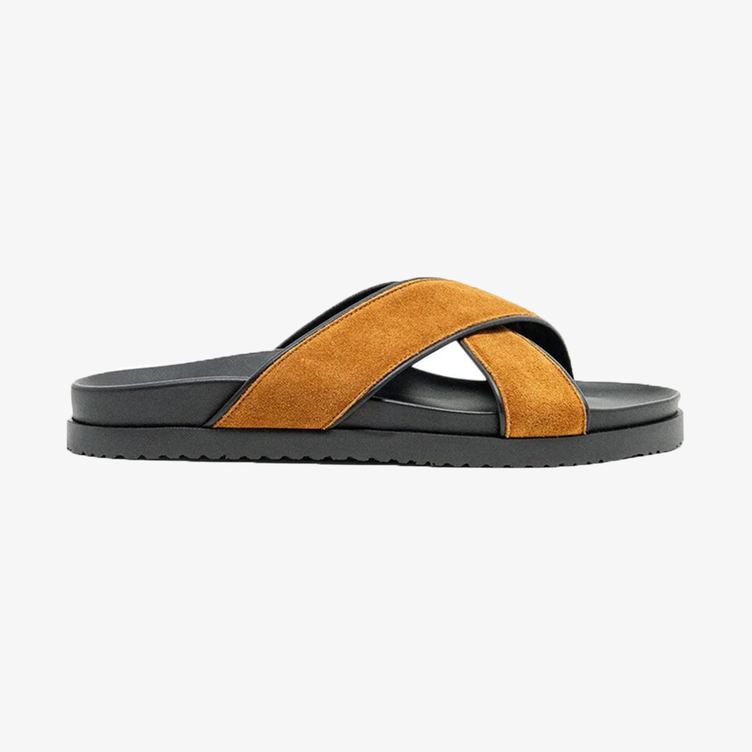Women's Tan Amalfi Crossover Sandal
